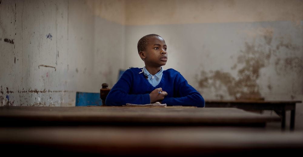 Schulkind in Kenia (Foto: Lars Heidrich)