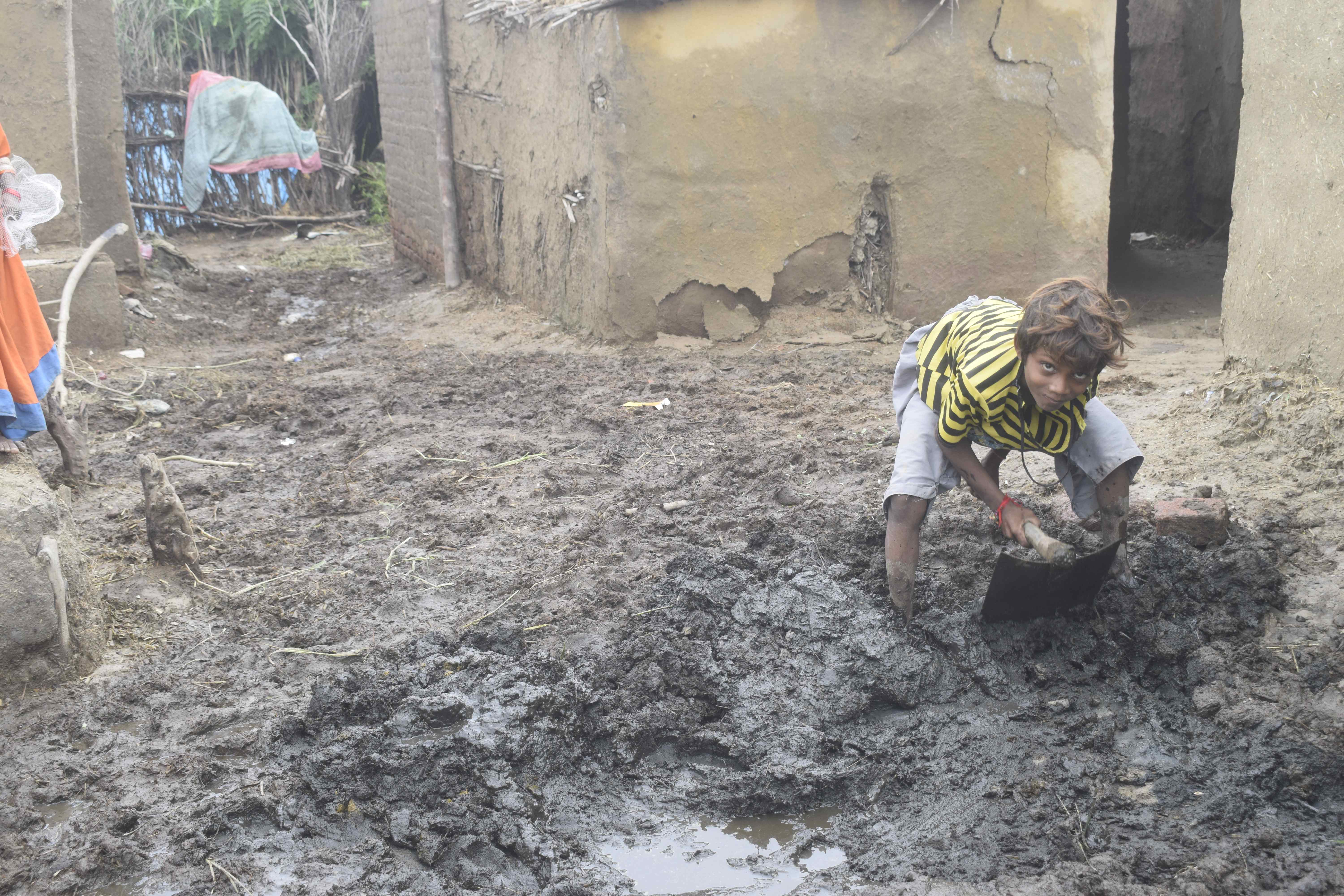 Eindrücke der Flut in Pakistan (Quelle: Kindernothilfe-Partner)